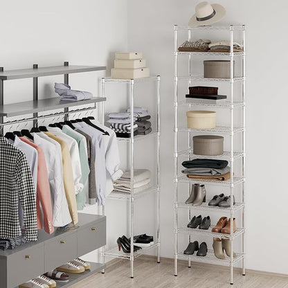 14" Deep x 24" Wide x 96" Height Wire Shelving Kit | 10-Tier | NSF Commercial Storage Rack Unit