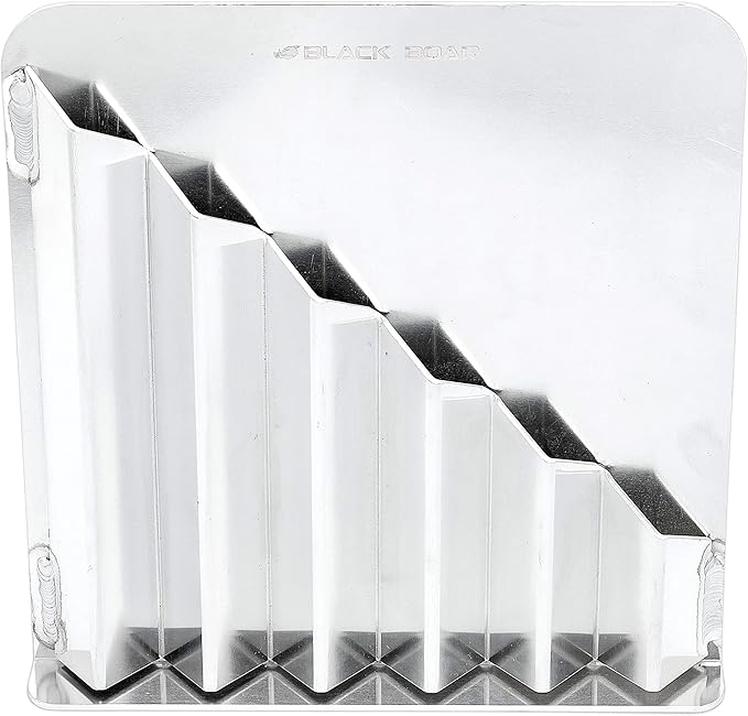 Black Boar Aluminum Zip Tie Storage Rack for Enclosed Trailer/Garage | Accommodates Various Lengths | Durable Construction | Easy to Install (66121)