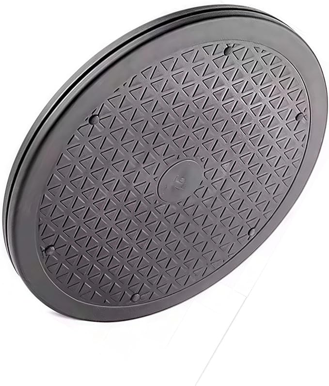 11.8-Inch Heavy Duty 360° Rotating Swivel Steel Ball Bearings Stand for Lazy Susan/TV/Monitor/Living Room Bedroom/Flowerpot