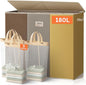 SOLEDI 180L 3-Section Laundry Hamper with Lid, Extra Large Dirty Clothes Basket with Sturdy Handles for Laundry Room & Bedroom - Durable Organizer for Sorting Laundry