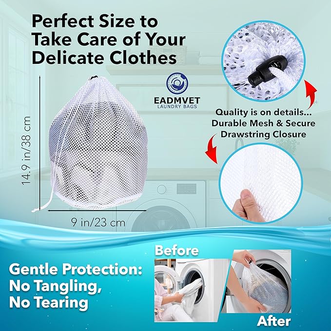 Hat Washer Cage Set – Baseball Cap Washer for Washing Machine or Dishwasher, Protects Flat & Curved Hats, 1 Pack White + Shoe Washing Machine Bag (Grey) & Mesh Laundry Bag