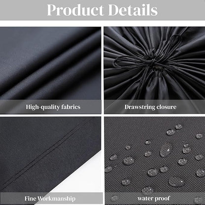 5-Pack Extra Large Moving Bags – 150L Heavy Duty Storage Bags for Clothes, Blankets, Laundry, College Dorm Essentials – Foldable, Zipper-Free, Reusable Organizer for Moving Boxes Replacement