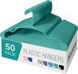 NEATERIZE Clothes Hangers Plastic 50 Pack for Adults - Plastic Hangers, The Perfect Coat Hanger and Space Saving Clothes Hangers for Closet, Percheros Ganchos para Colgar Ropa Hangars - Hangers