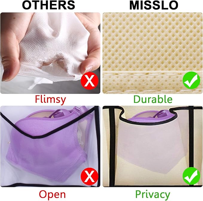 MISSLO Over the Door Shoe Organizer 24 Large Fabric Pocket Closet Accessory Storage Hanging Shoe Hanger, Beige