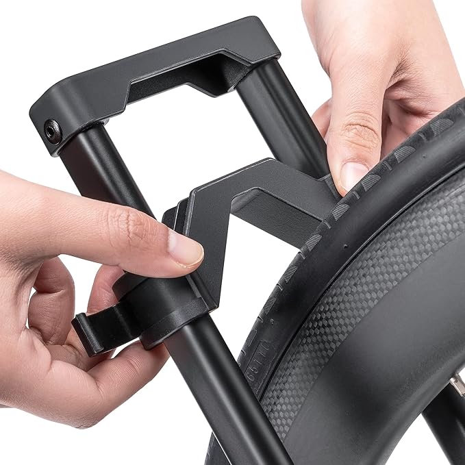 CHEPARK Bike Floor Stand Rack- Indoor Bike Stand for Garage/Home - Bike Storage Bicycle Parking Rack Fit 20”-29” Mountain Road Bikes (2 Bike Rack)