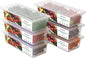 SILIVO Produce Saver Containers for Refrigerator (6 Pack) - 1.5L Fruit Storage Containers for Fridge, Vegetable Storage Containers with Drain Tray Keep Fresh for Veggie, Fruit, Lettuce and Salad
