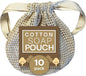 Whiffkitch Soap Pouch 10-Pack – Versatile Mesh Scrubber Wash Bag for Shower & Bath, Soft Cotton Bar Soap Holder & Travel Bag, Durable Scrubber Pouch for Rich Lather, 4x5 inches