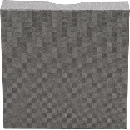 Household Essentials Grey 728-1 Deep 9 Section Drawer Organizer Box for Storage 12 in x 3.13