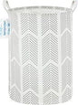 Laundry Basket Canvas Fabric Collapsible Organizer Basket for Storage Bin Toy Bins Gift Baskets Bedroom Clothes Children Nursery Hamper (Arrowhead)