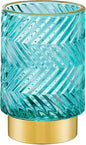 Makeup Brush Holder Organizer,Toothbrush Holders,Desk Pen Pencil Holder,Multifunctional Vintage Glass Brush Cup（A40-6-US）