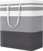 StorageRight Laundry Basket Hamper Large Collapsible Laundry Hamper with Easy Carry Handles，Freestanding Clothes Hampers for Laundry, Bedroom, Dorm, Clothes, Towels, 100L, Gradient Grey