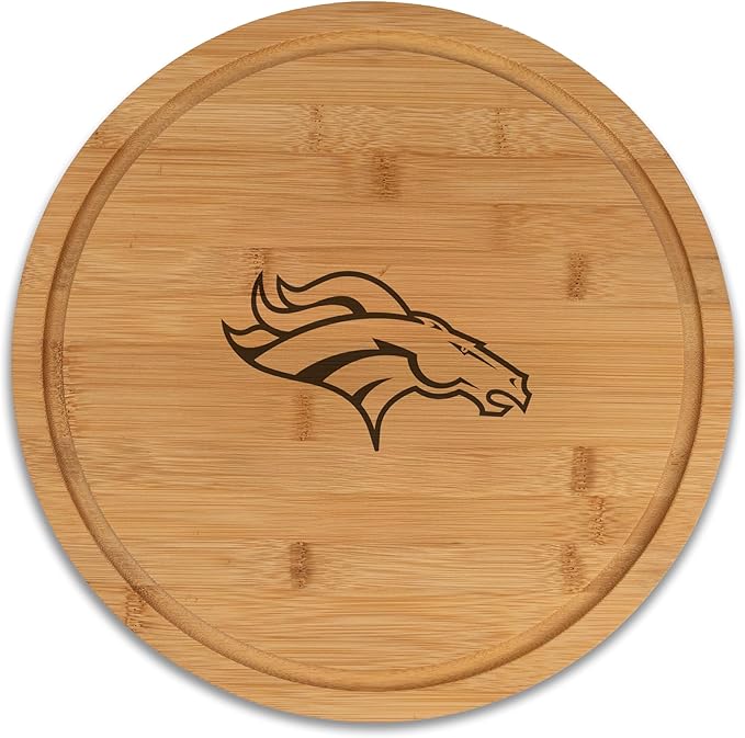 The Memory Company | Licensed NFL 13" Team Bamboo Lazy Susan