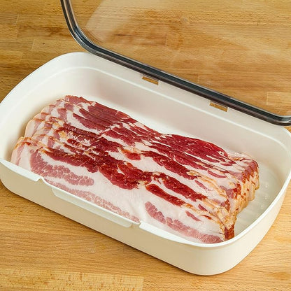 ProKeeper Deli Food Storage Container with Air-Tight Silicone Seal and Dry Erase Compatible Lid