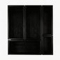 bamboo drawer organizer Set,expandable drawer dividers,wooden storage organizers,drawer organizers for kitchen, bathroom,flatware,Tea Bag Organizer (1 X 5PCS Black)