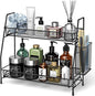 SPISPI Bathroom Organizer Countertop, Spice Rack Organizer for Cabinet,Bathroom Counter Organizer, Kitchen Countertop Organizer