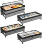 Kitstorack 4 Pack Height-adjustable Under Bed Storage with Wheels, Under Bed Storage Containers,Under Bed Shoe Storage Organizer with Clear Window&Label, Suitable for Clothes Storage, Gray