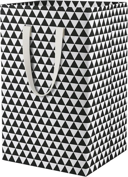 75L Waterproof Laundry Hamper Collapsible Laundry Basket Cotton Handle Laundry Bag Large Clothes Storage Toy Organization for Bathroom Bedroom Laundryroom College Dorms