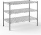 18" Deep x 36" Wide x 27" Height Wire Shelving Kit | 3-Tier | NSF Commercial Storage Rack Unit