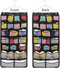 Oxford Hanging Closet Organizer for Underwear, Stocking, Bra and Sock, Dual-Sided Space Saving Storage Holder with 42 Pockets