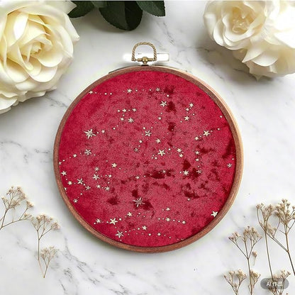 3-Pack Corduroy Pin Display Board - Vintage Style, Enamel Pin & Brooch Collection Holder, Velvet-Lined, Ideal for Earrings, Necklaces & Jewelry Storage Case (Red)