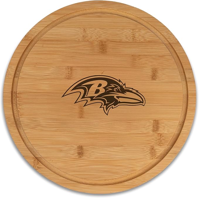 The Memory Company | Licensed NFL 13" Team Bamboo Lazy Susan