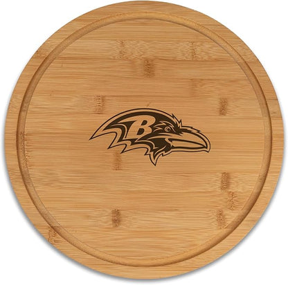 The Memory Company | Licensed NFL 13" Team Bamboo Lazy Susan