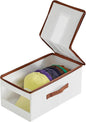 Stackable Hat Organizer for Baseball Caps, Hat Storage Holder Container for Closet Hold Up to 12 Caps with Clear Window, Hat Boxes for Home Storage (White, 1 Pack)