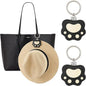 Hat Clip for Travel Sun Hat Holder Hang on Bags Hands Free Hats Clip-on Luggage Women’s Outdoor Travel Accessory