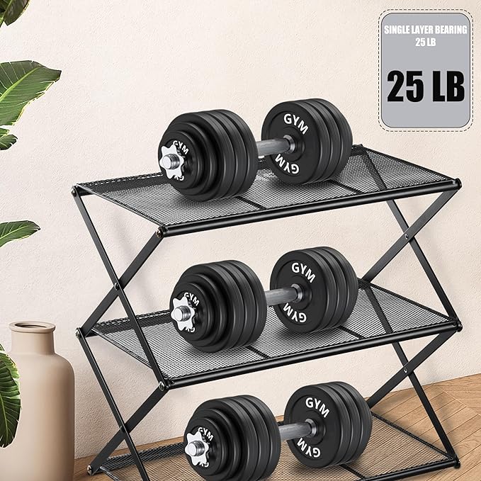 Shoe Rack for Entryway 5 Tier Foldable Shoe Rack Without Assembly Collapsible Metal Shoe Organizer Folding Shoe Storage Rack for Door, Living Room, Black