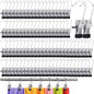 100 Pack Boot Hangers Clips for Closet, Heavy Duty Legging Organizer for Closet Hanging Pants Hangers with Clips Clothes Pins Hanger Clips Laundry Hooks Towel Socks Hats Tall Boots Home Travel