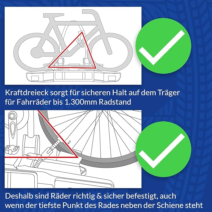 Westfalia Set bikelander and Storage Bag - Foldable towbar Mounted Bicycle Carrier for 2 Bikes - Suitable for eBikes - Universal Bike Carrier - Max. Load 60kg