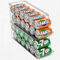 Extra Long and Enlarged Soda Can Dispenser with Lid for Refrigerator -Stackable Drink Organizer for Fridge, Pantry - Holds 12 Cans Each, BPA Free - 2 Pack