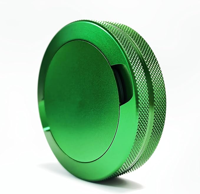 3.5 Upgraded Pouches Can Holder Pouch Container Metal Pouch Tin Portable Exquisite Zipper Case (GREEN)