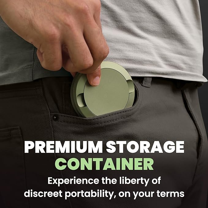 Premium Aluminum Pouch Organizer with Dual Compartment | Waterproof Secure Seal | Compact & Pocket-Friendly | Slim & Lightweight Modern Design for Everyday Use