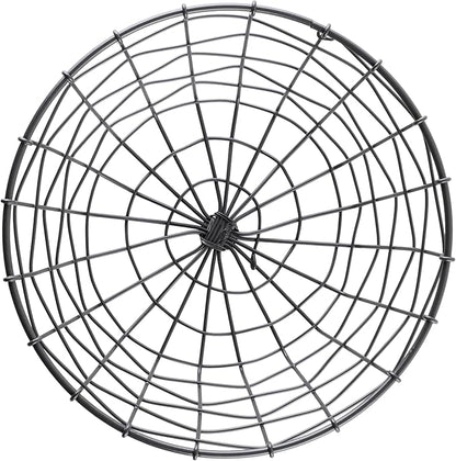 G.E.T. Round Heavy-Duty Iron Wire Utility Storage Basket for Pantry, Storage and More, 8" x 5"