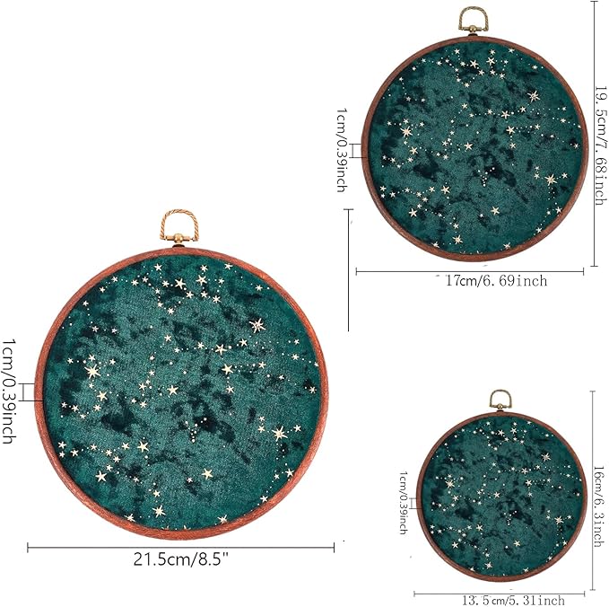 3-Pack Corduroy Pin Display Board - Vintage Style, Enamel Pin & Brooch Collection Holder, Velvet-Lined, Ideal for Earrings, Necklaces & Jewelry Storage Case (Green)