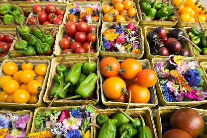 15 Pack Natural Berry Basket 1 Pint, Pulp Fiber Vented Produce Containers Farmers Market Basket, Fruit & Vegetable Containers