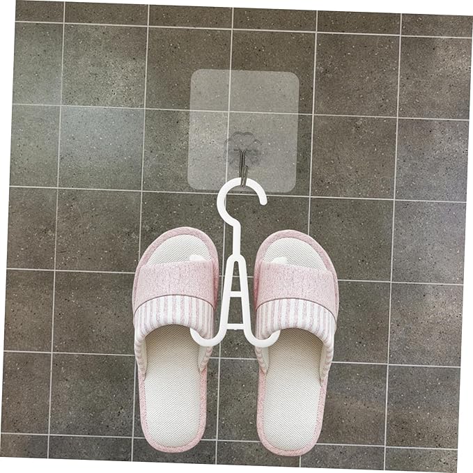 10pcs Boot Rack Hooks for Slippers Boots Plastic Shoe Organizer for Home Store -saving Hanging Hangers for and Storage