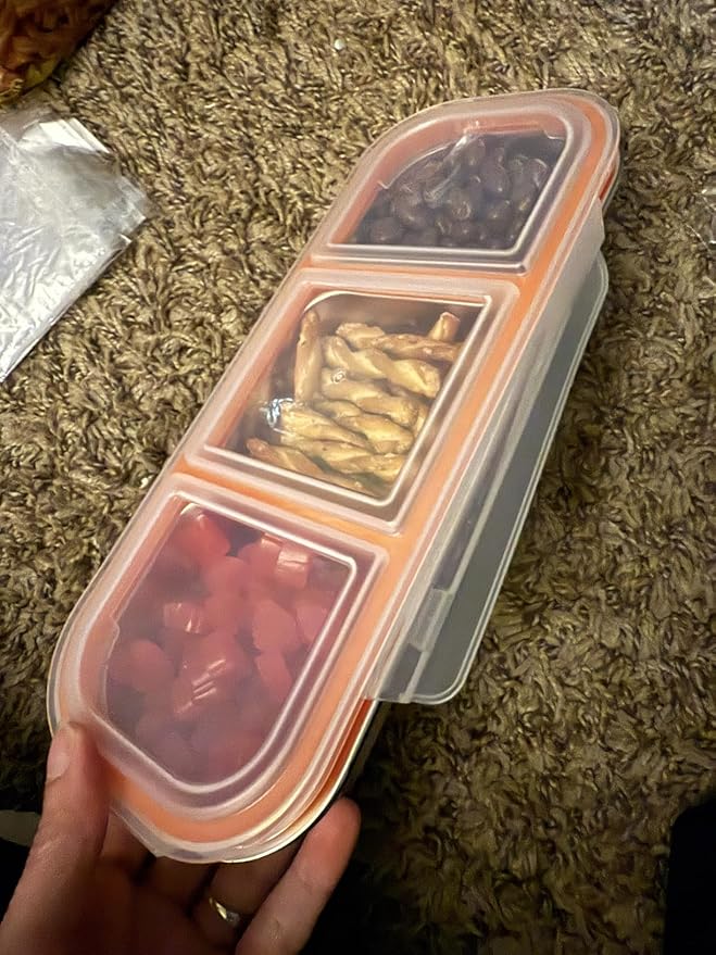 Palksky Snackle Box Container Stainless Steel