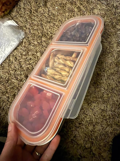 Palksky Snackle Box Container Stainless Steel