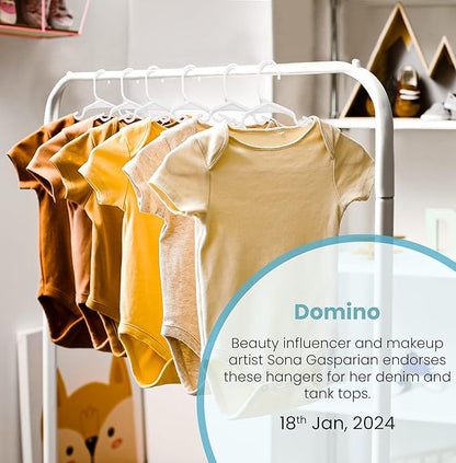 Utopia Home 360 Pack Kids Hangers - 11.5 Inch Plastic Baby Hangers for Closet - Childrens Hanger for Clothes & Infant Hanger for Closet - Ideal for Everyday Standard Use (White)
