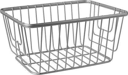 Spectrum Diversified Ashley Basket, Small, Satin Nickel