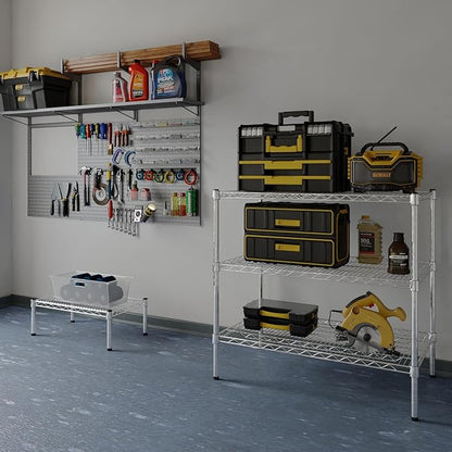 21" Deep x 36" Wide x 34" Height Wire Shelving Kit | 3-Tier | NSF Commercial Storage Rack Unit