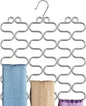 Deco Brothers Scarf Hanger for Closet, 23 Loop, Chrome