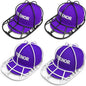 Hat Washer Cage for Washing Machine – Baseball Cap Cleaner Rack for Washer & Dishwasher, Structured Cap Shaper & Protector for Hats – 4 Packs (Assembly Required)
