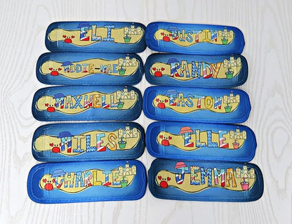 Custom Popsicle Sleeve for Kids – Personalized Ice Pop Cover – Reusable Summer Holder – Beach Essentials – Sandcastle Crab Design – Outdoor Party Accessory
