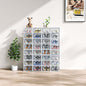 White, Small Size, 32PCS, 33 * 23 * 14cm, Shoe Box, Plastic Mesh, Freely Combinable