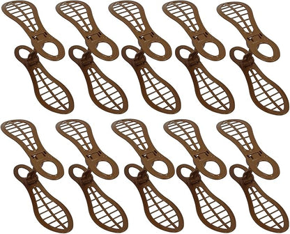 サンコープラスチック(SankoPlastic) Sanko Plastic Shoe Holder Shoe Keeper 10 Pcs Brown