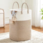 Artfeel Laundry Basket,Woven Cotton Rope Laundry Hamper,40L Versatile Storage for Dirty Clothes,Baby Toys,and Blankets in Bathroom, Nursery,and Living Room