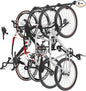 FLEXIMOUNTS 4 Bike Storage Rack, Heavy Duty Wall Mount Hanger for Home & Garage, Holds Up to 200lbs